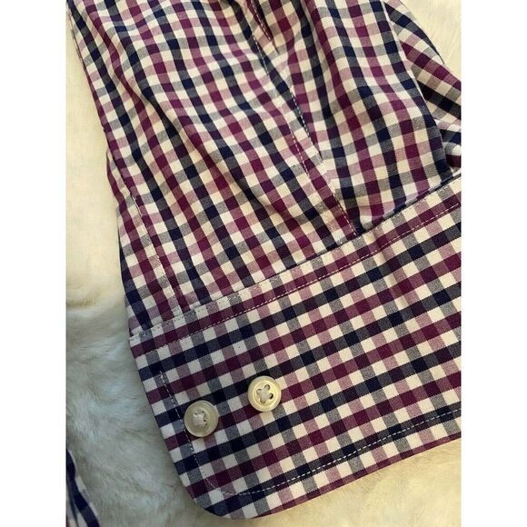 Tommy Hilfiger Mens 16 1/2 Long Sleeve Shirt 34-35 - Picture 4 of 6